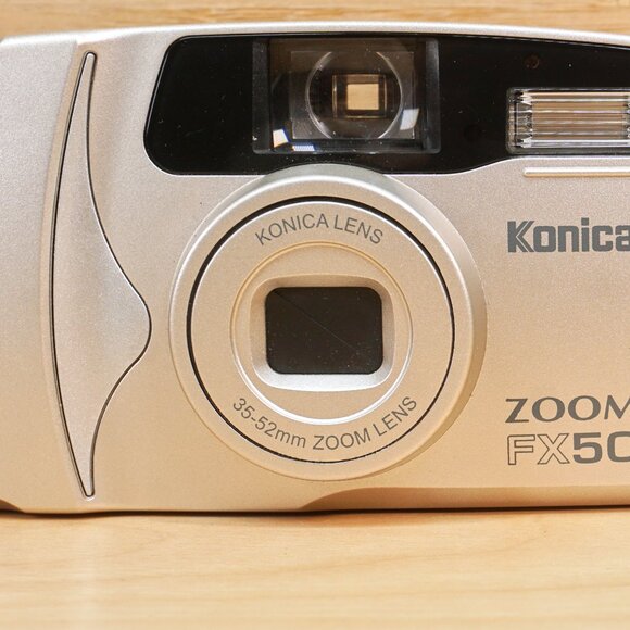Konica Zoom FX50 35mm Point And Shoot Film Camera - Picture 4 of 11